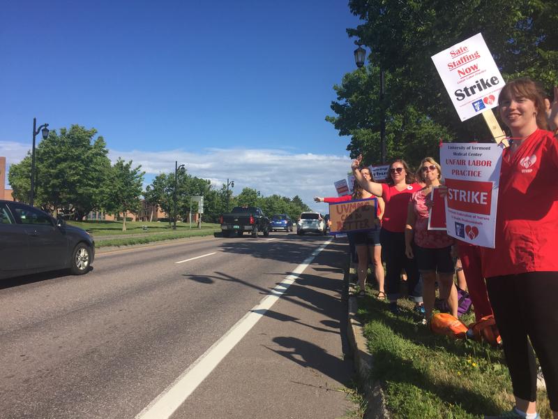 Next Steps Unclear During Second Day Of Nurses' Strike At UVM Medical Center dlvr.it/QbRFW8 https://t.co/VVFbAf8kHq