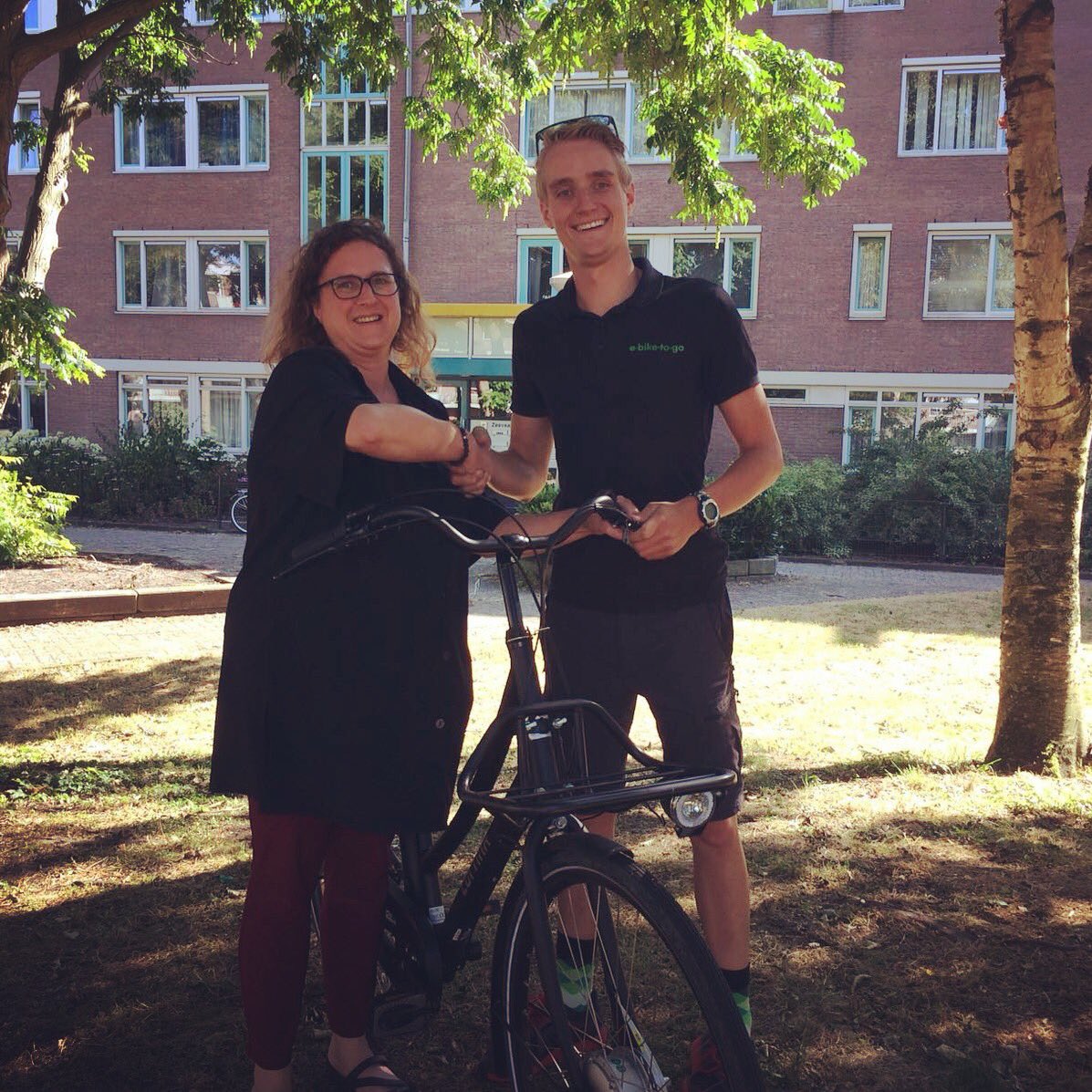 E-bike to go tweet media