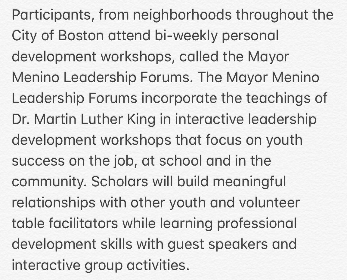 SinanZerbe's tweet photo. Thank you @johnhancockusa, @BU_Tweets and @AgganisArena for supporting &amp; hosting the 2018 MLK Scholars Program - Mayor Menino Leadership Forums. 
@BLS_Athletics @bostonlatin https://t.co/j7fC3upfdb