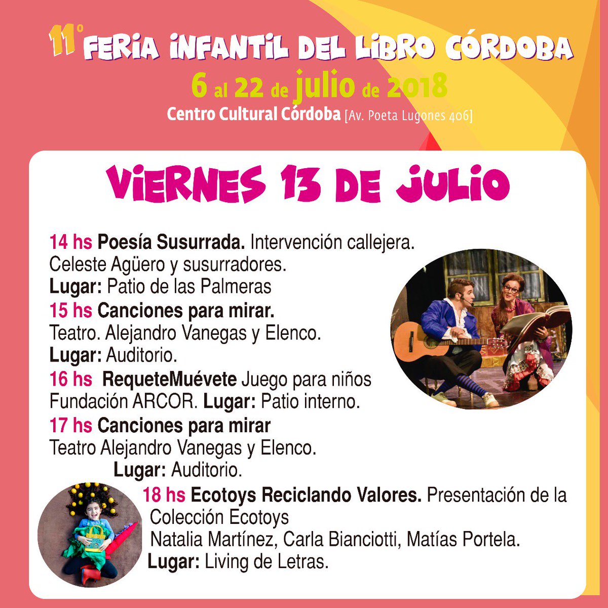 Cómo festejamos está primera semana de #FeriaInfantil? 
Así 👇