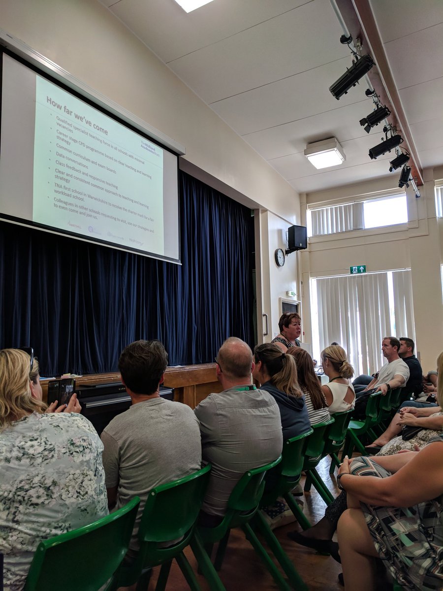 RachelLouField's tweet photo. Our MAT Exec Principal summarising our achievements, what a year! #MATalk https://t.co/LQW05tEE6L
