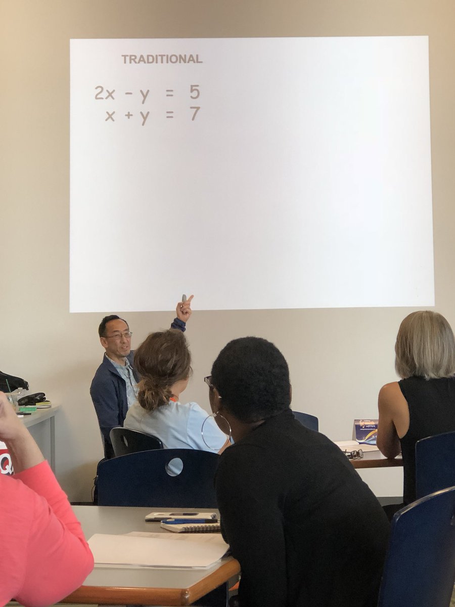 mrstomsscience's tweet image. First session in the books! Hearing @gregtangmath is always a good time. #makingmathmatter