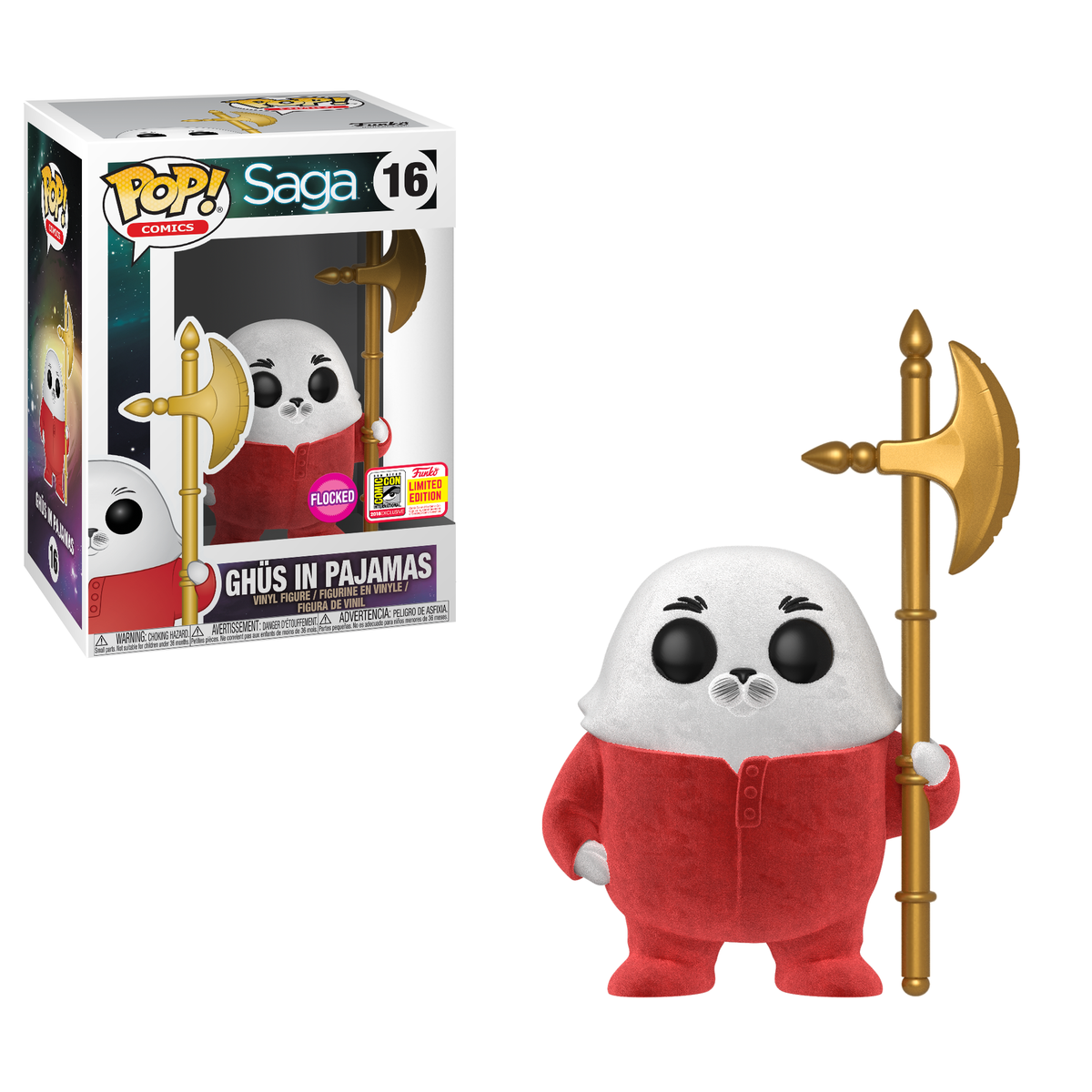 OriginalFunko's tweet photo. RT &amp; follow @OriginalFunko for the chance to win an #SDCC 2018 exclusive FLOCKED Ghüs in Pajamas Pop! #FunkoSDCC https://t.co/WHDiohIdyR