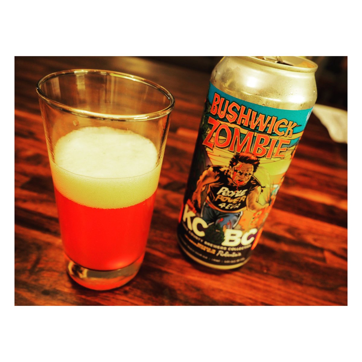 TheMonroPub's tweet photo. 🚨New beer🚨 @kcbcbeer #bushwickzombie #raspberrypeach #sour ⚓️ 🤘🏼⚓️ #brooklyn #jukebox #tourdefrance #wimbledon #happyhour #backyard #beerisboss 🍺 https://t.co/beCv38PXAv