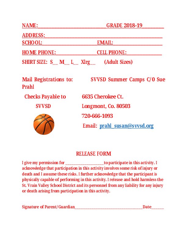 Still time to sign up for 3rd - 8th grade boys and girls! Come join the current Falcon players and coaches from the guys and girls teams for what will be a fun week of hoops!
