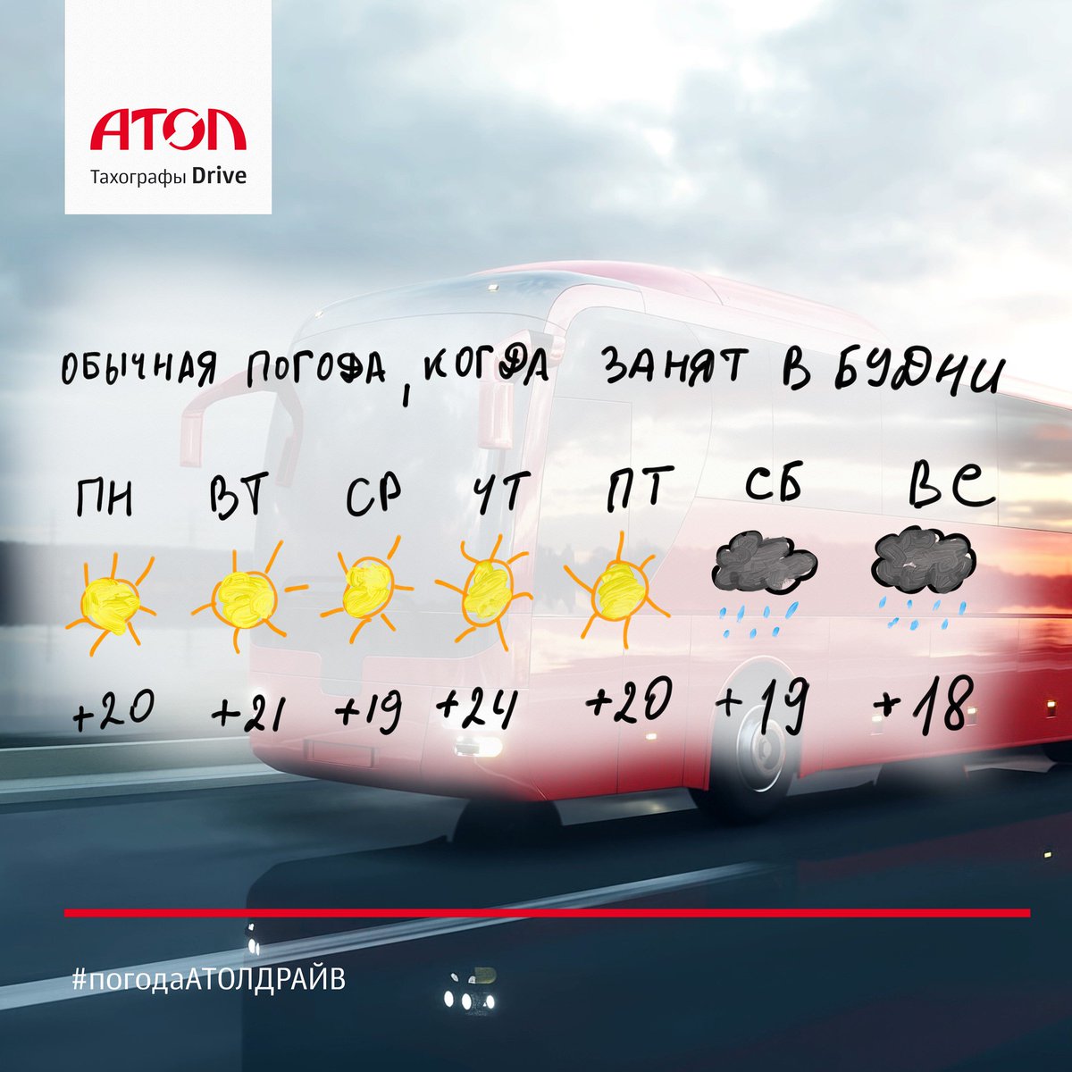Всем хороших выходных. В Москве, как обычно, отличная погода.☀⛅  
А какая погода ожидается у вас?😉