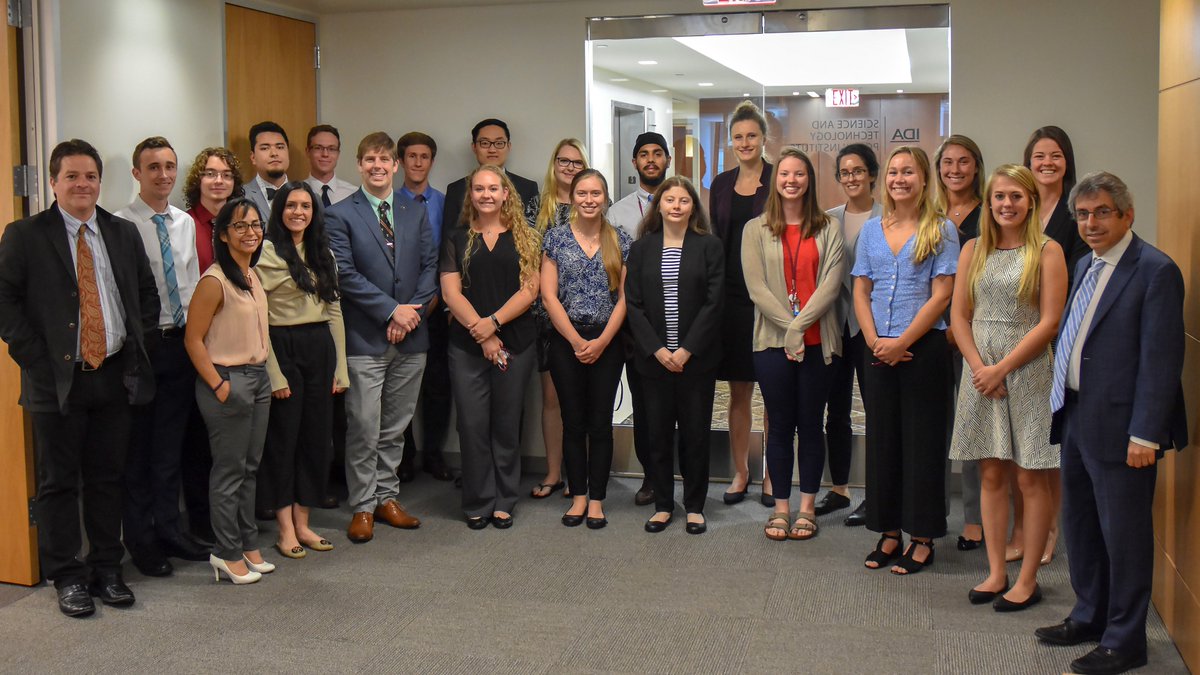 IDA_org's tweet photo. Earlier this week, our Summer Associates visited the new Science and Technology Policy Institute #STPI office and got an overview of everything STPI offers by Director Dr. Mark Lewis. #IDASummer18 https://t.co/KARy8gMqGy