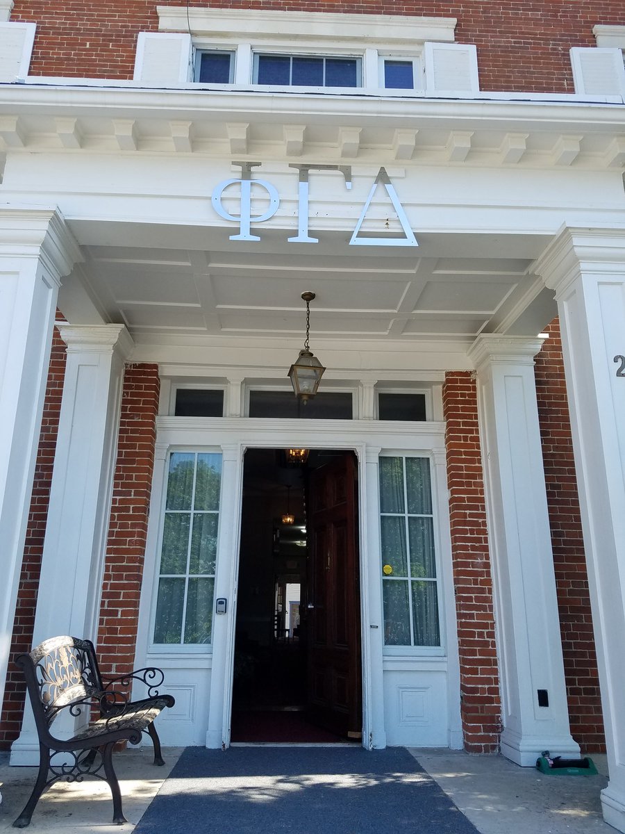 Our Greek letters for the new <a href="/WittFiji/">Wittenberg Fiji</a> chapter house are up! <a href="/PhiGamHQ/">The International Headquarters of Phi Gamma Delta</a>
