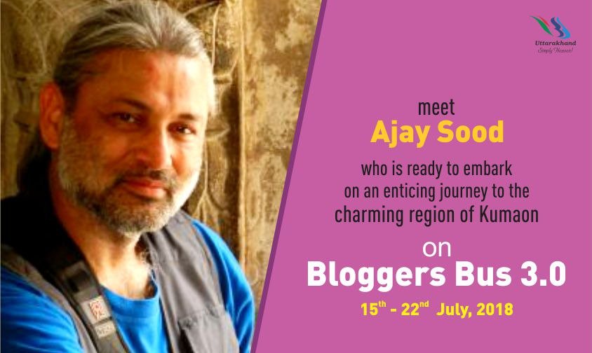UTDBofficial's tweet photo. Meet our Blogger Ajay Sood, a highly acclaimed award-winning Travel Photographer driven by his mission to make destinations desirable through his perception, which is admirable. We welcome you on board. #Travelure #BloggerBus #SimplyHeaven #UTDB #Uttarakhand #UttarakhandTourism https://t.co/S4D2f7seBH