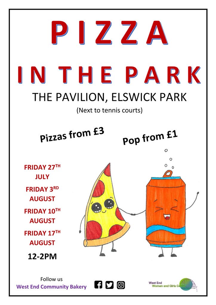 WE_CommBakery's tweet photo. You’re invited to #PizzainthePark @whats_on_ne @greenwingrove @spicefm @Alphabetti @whatsonne @WEWAGC @whatsonnorth @InformationNow1 @NovaradioNE @EdibleElswick https://t.co/EtKu1VZIXA