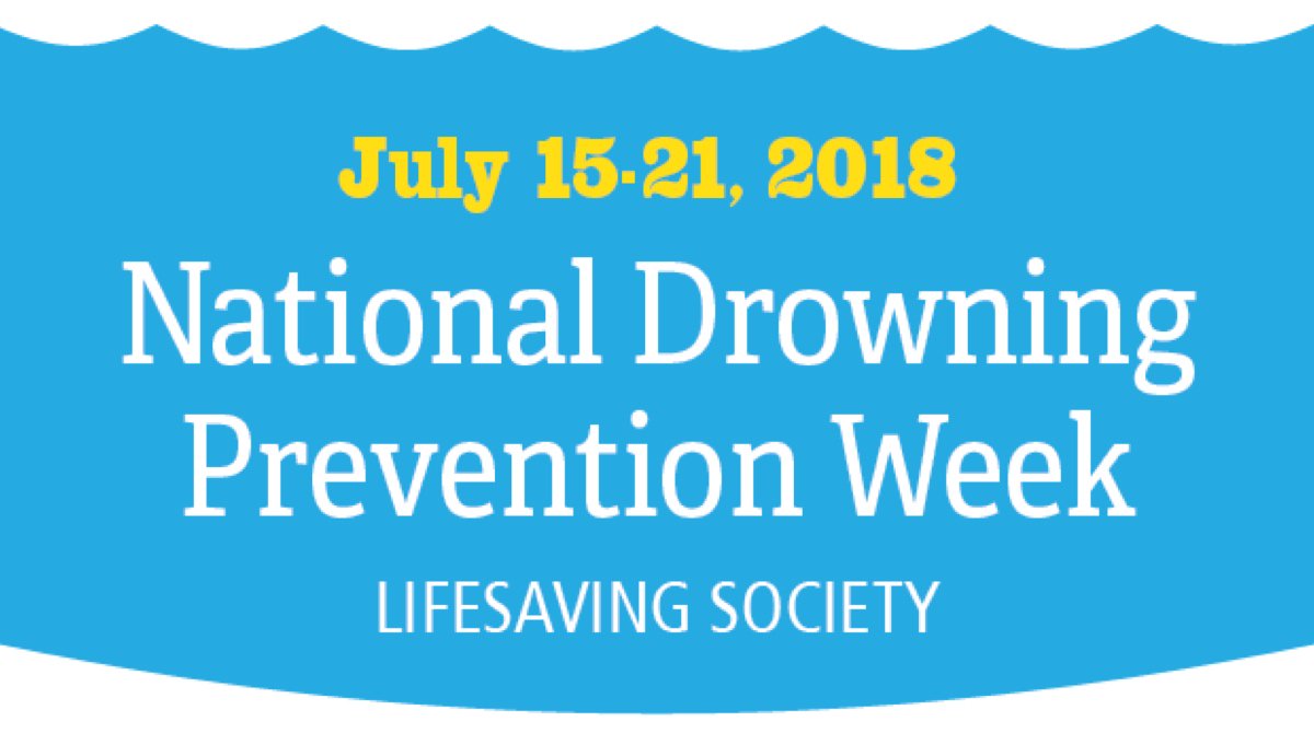 National Drowning Prevention Week (NDPW) starts on Sunday.  You still have time to set up an event next week to raise awareness of the drowning problem: ow.ly/TuH830kVyzw #NDPW2018 #SNPN2018 #DrowningIsPreventable #BeWaterSmart #safety #LifesavingSociety