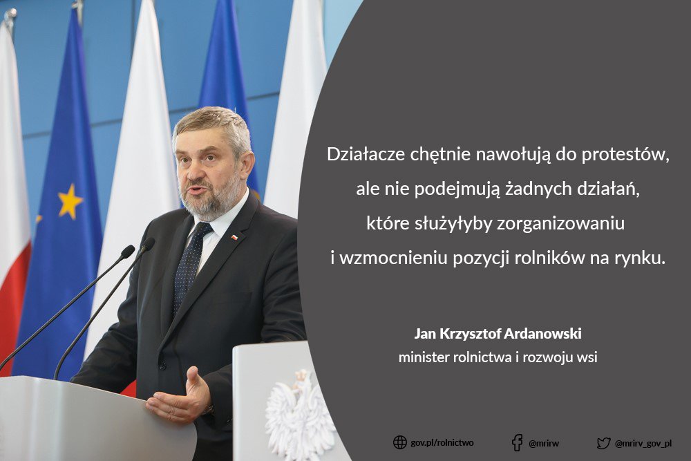 MRiRW_GOV_PL's tweet photo. #minister #MRiRW #Ardanowski https://t.co/SNDy6kbpgv