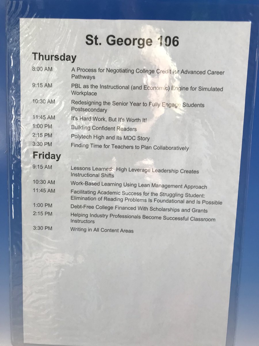 JenMillerCCC's tweet image. Learning and leading at the National SREB conference