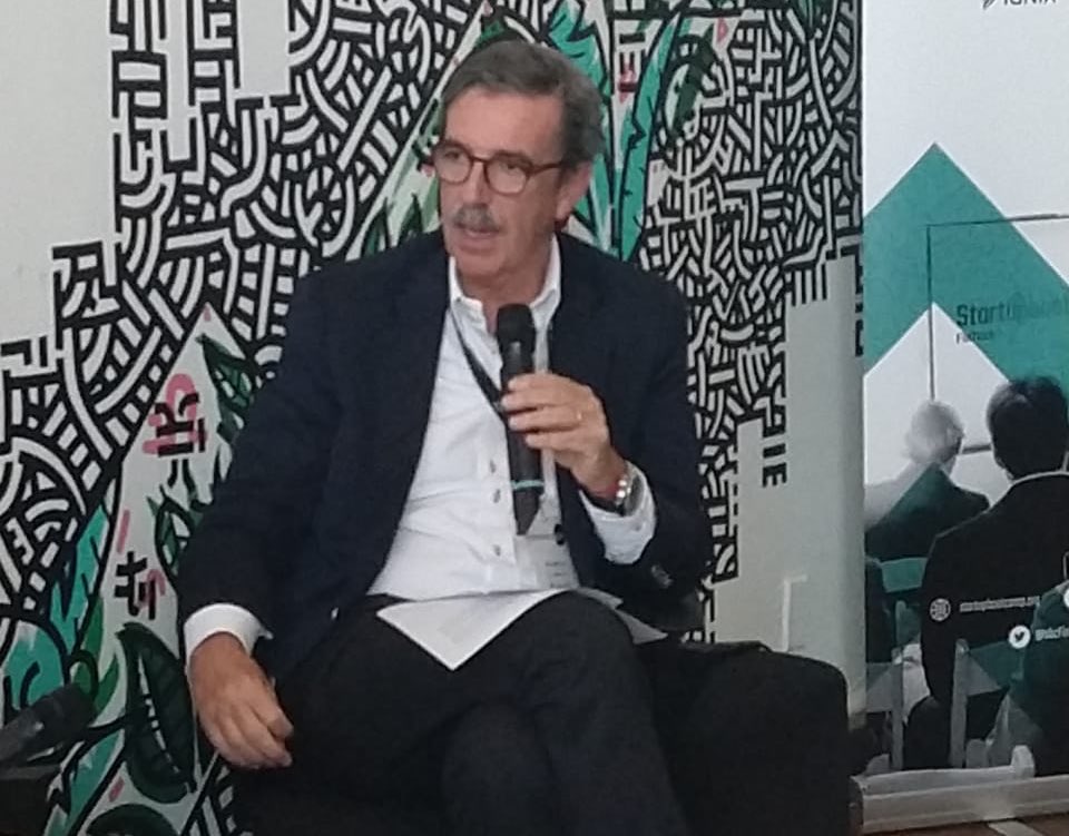 EYMexico's tweet image. vaya definiendo cuál será su modelo de trabajo con las nuevas FinTech&quot;, dice Ignacio Aldonza, Socio Líder FSO en EY LATAM Norte #CiiE_EY #sbcFinTechReport by @sbcFinTech #sbcFinTechMX