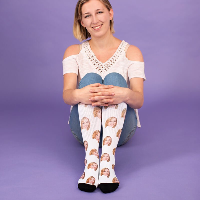 Prezzybox's tweet photo. Wear your face on your feet?! https://t.co/A9FKyZovbA π§¦π#personalisedsocks #socks https://t.co/Mh37PCvmKb