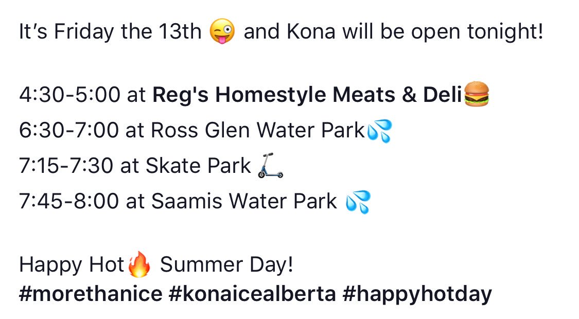 Yep Friday and we are rolling!