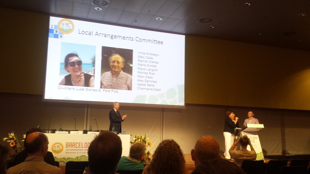 LOC_IBC2018's tweet photo. Thank to the local committee!! Thank to @lupegom, Pere Puig, Isabel Serra!! #IBC2018BCN https://t.co/xmAorhztGZ