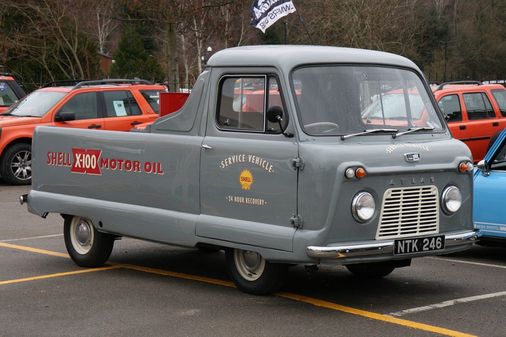 #Quirky 1959 #Standard #Atlas #Pickup 948cc 4-Cylinder 15hp Engine; a once common sight in the #UK #RareAsRockingHorsePoo now. 948cc &amp; 15bhp