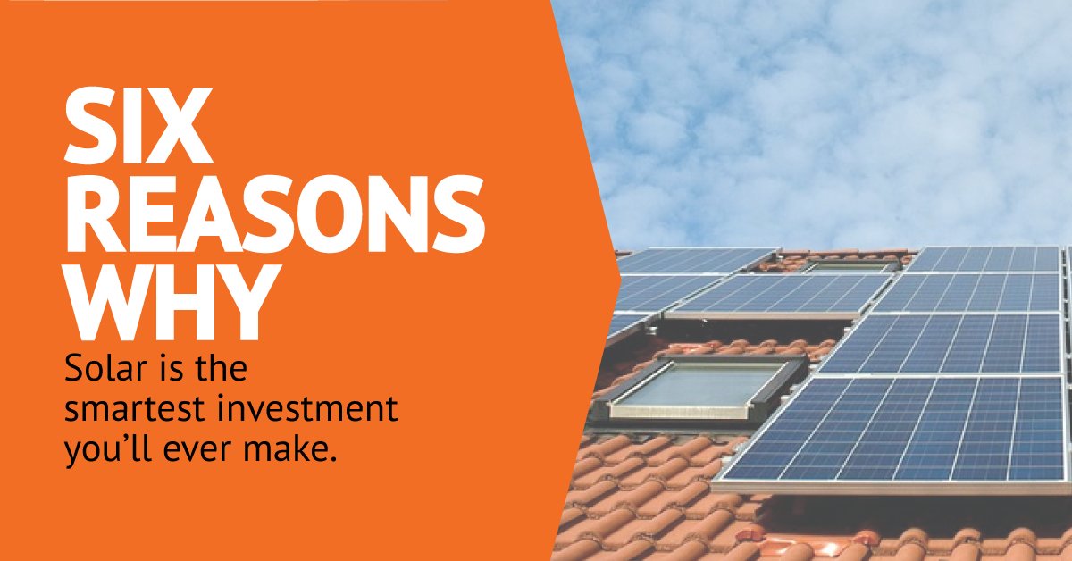 RenovusSolar's tweet photo. Solar is the smartest investment you'll ever make? Check out the #6WaystoSavewithSolar. 

https://t.co/y34br2maZx https://t.co/HNWp0q0KSQ