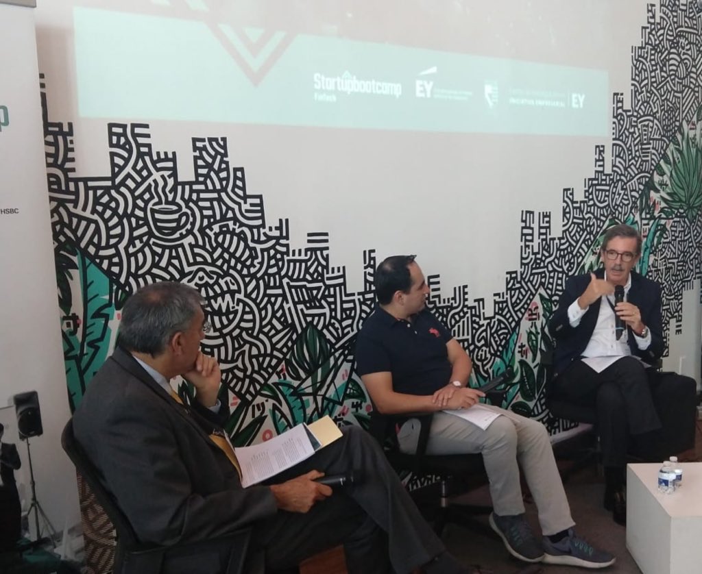 EYMexico's tweet image. &quot;Estamos viendo nuevos modelos de negocio que pueden y deben mejorar la oferta de servicios&quot;, Ignacio Aldonza, Socio Líder de FSO EY LATAM Norte #sbcFinTechReport by @sbcFinTech #sbcFinTechMX