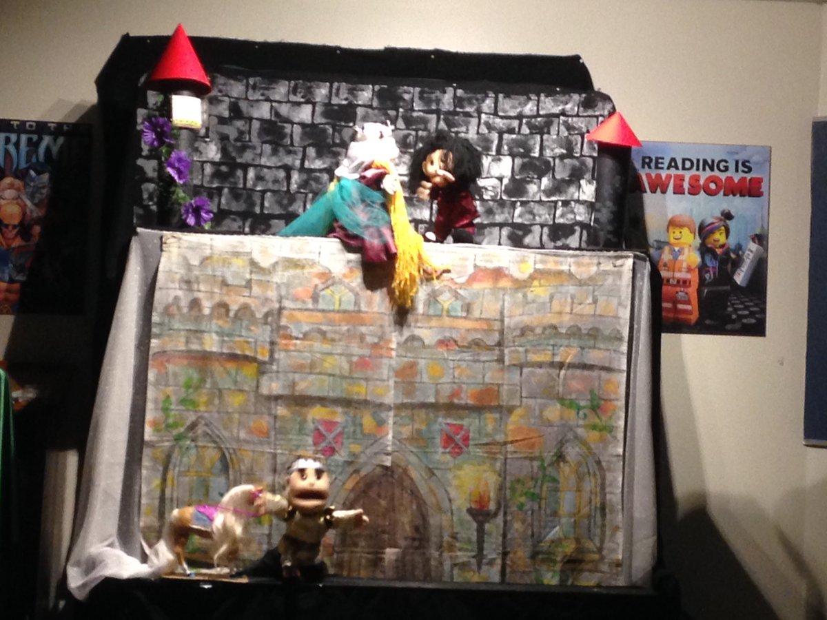 MsJordanPDSB's tweet photo. At the Valleys Public Library watching Rapunzel puppet show! @SAILThornwood @ThornwoodPS https://t.co/l3rOM1uVP2
