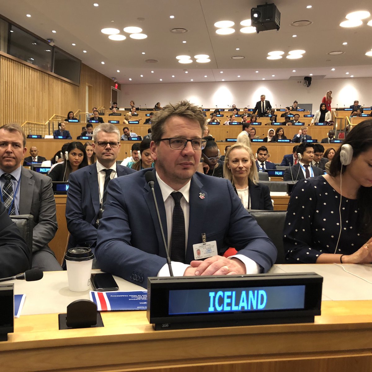 #Iceland has just been elected to the #HRC to serve on the Council until the end if 2019. I appreciate the broad support of #UN Member States.
