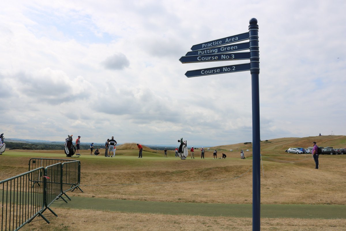 ELCouncil's tweet photo. More than 19,000 visitors have enjoyed the excitement at the @ScottishOpen at @GullaneGolfClub already with two days still to go! @golfeastlothian @goeastlothian #ASIScottishOpen ⛳️ https://t.co/iCYtqEwQ0p