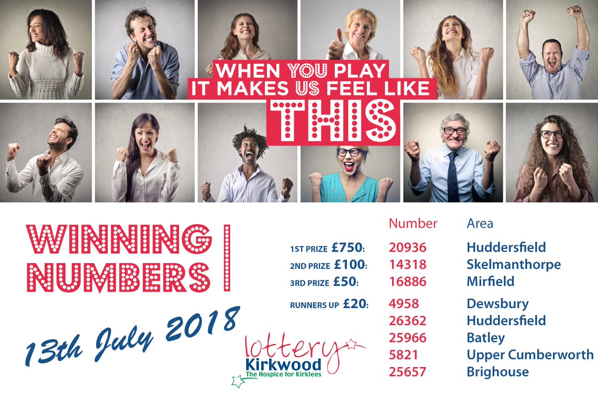 TheKirkwood_UK's tweet image. Friday 13th - lucky for some! Were you one of today's winners in the @KirkwoodHospice #Lottery draw? Find out how you can join and make a difference by visiting: bit.ly/kirkwoodlottery #makeadifference #LotteryDraw #Fundraising #FridayFeeling #Jackpot