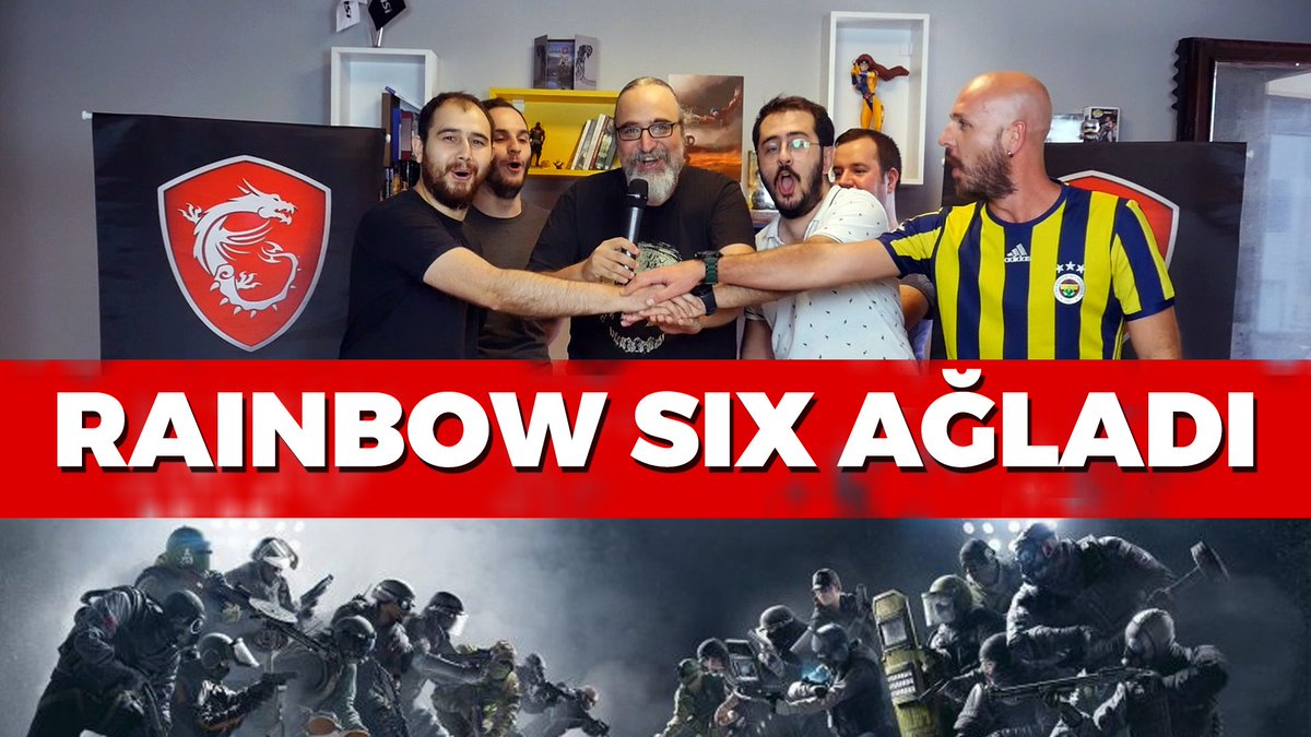 Bir Rainbow Efsanesi doğuyor!?! MSI Lan Party'de konuklar Mete Eastergamers, Talha Aynacı ve Fenerbahçeli. 2 Usta 2 Çırak ile Rainbow 6

Buyursunlar: youtube.com/watch?v=Cd5WwD…