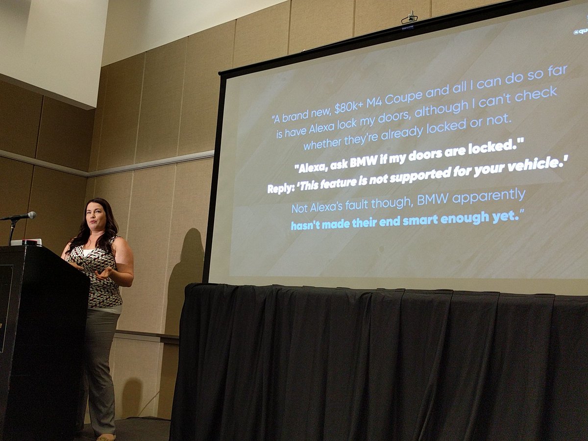 scott_heider's tweet image. Next #kcdc2018 session by @quorralyne on Alexa skill development.