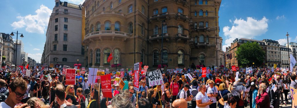 geospiza_fortis's tweet image. Panoooooo #stoptrumpprotest