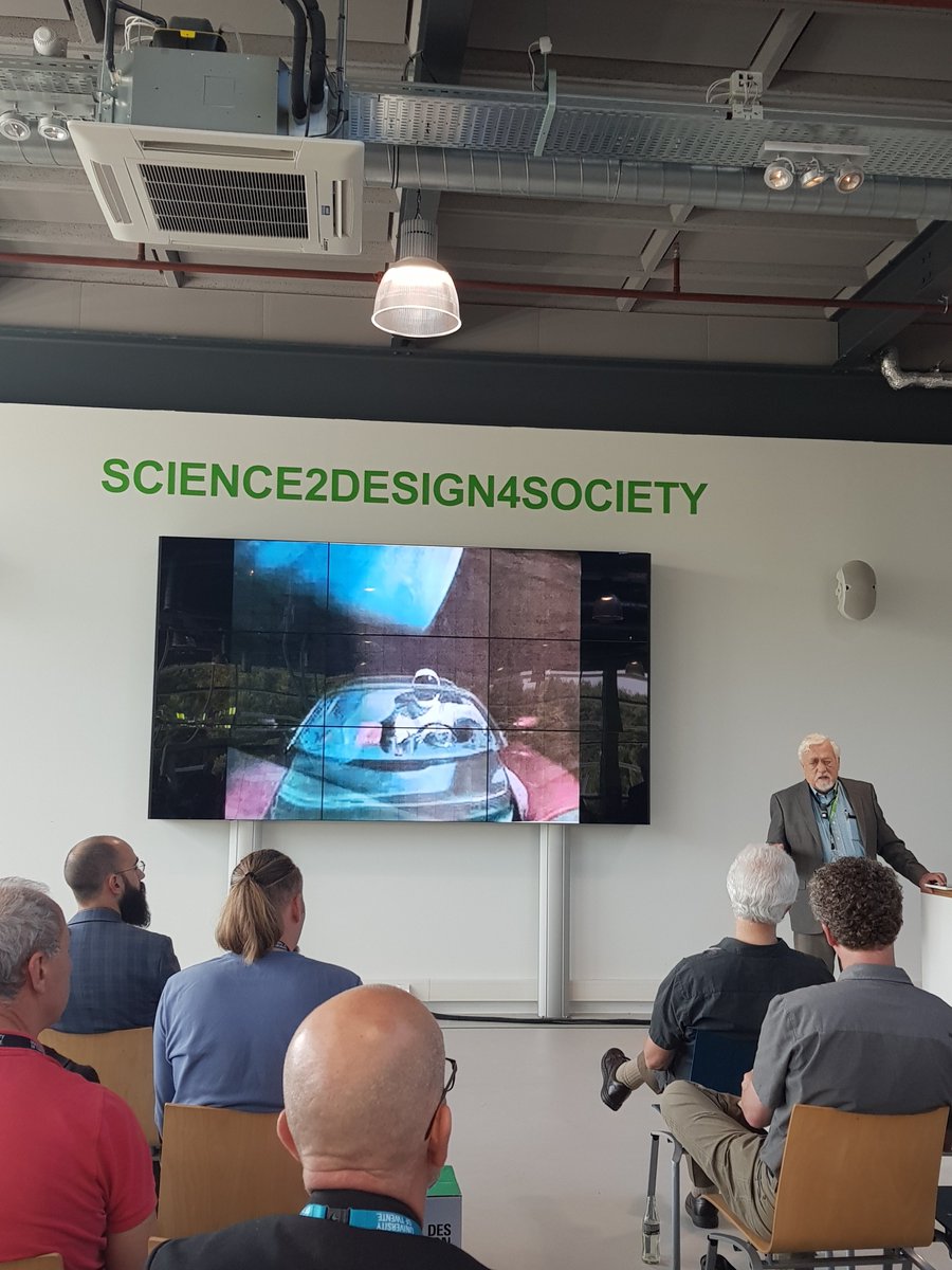 OlyaKudina's tweet photo. #DonIhde closing off our #phtr2018 conference with a keynote lecture on Animal Technics https://t.co/f46UNz4zH1