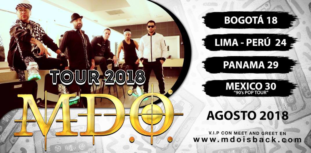 Yes!!!! Ahí nos vemos #Bogota #Lima #Peru #Panama #Mexico 🎤 #Mdo #MdoIsBack ¿Ya tienen sus boletos?
