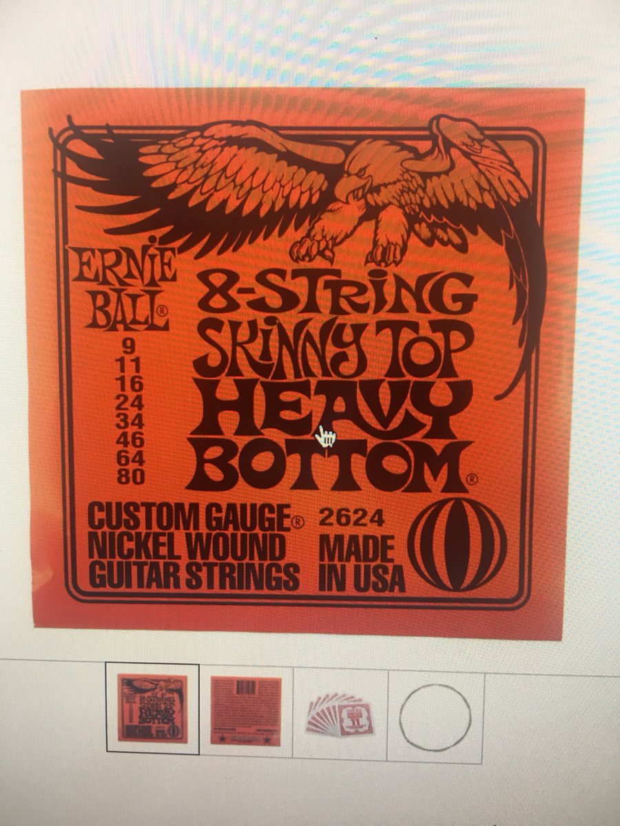 LamasConquista1's tweet image. New strings.More power. #8stringsguitar #lowtuning #satanplaysinlowE