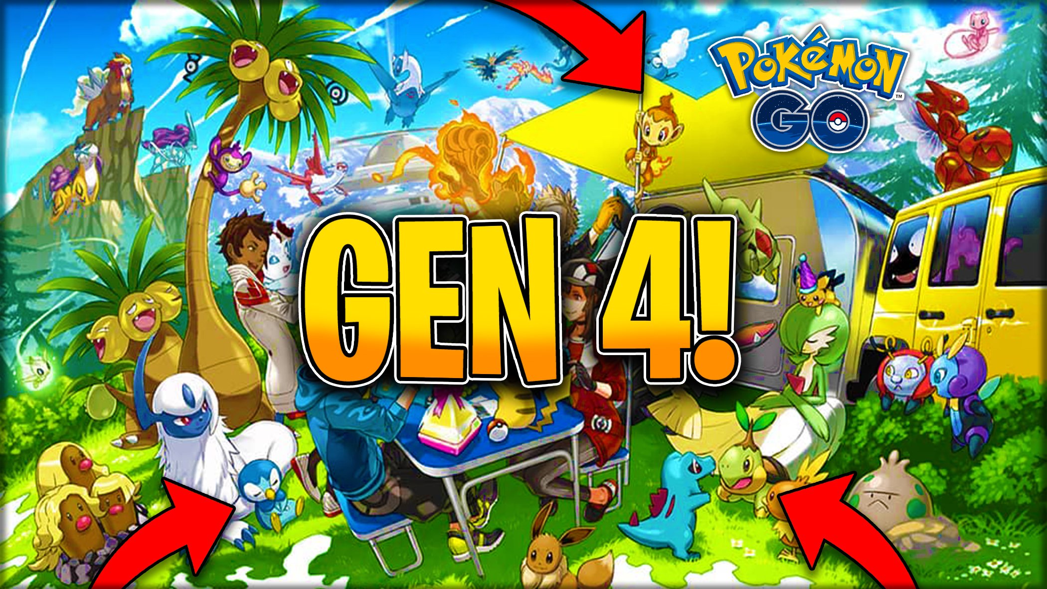 Pokémon Go Gen 4 - Lista de Pokémons e data de lançamento - Todas