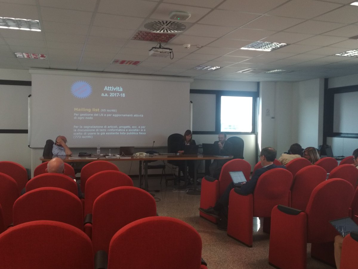 Dani_Gambit's tweet photo. A conclusione di queste due giornate di incontro nazionale #CINI a #Bari presso @unibait Antonio Santangelo @antosan75 presenta programma e mappatura di @nexacenter #BigData #dataethics #privacy #explainableAI @demartin @PoliTOnews https://t.co/u7UOxCAUnF
