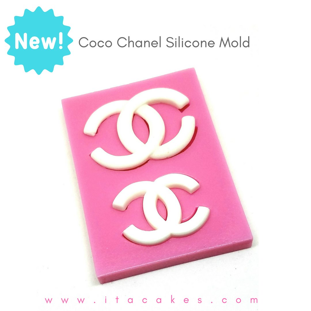 A fan of Chanel? Our Chanel Silicone Mold is 🔙 in stock!  🛒www.itacakes.com Visit our bio to ge…
