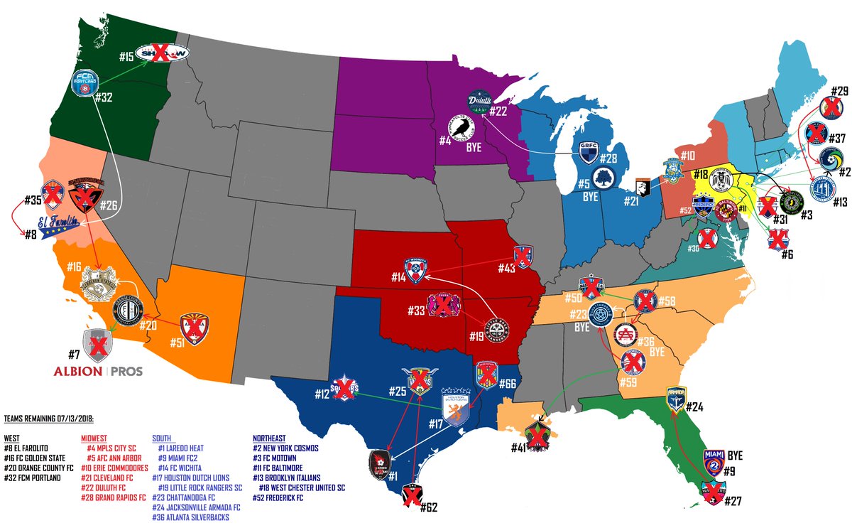 We're down to the Final 24 in the 2018 <a href="/NPSLSoccer/">National Premier Soccer League (NPSL)</a> playoffs!! Great weekend full of matches ahead of us!