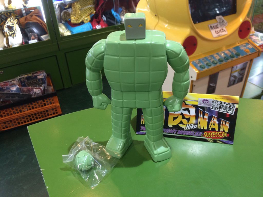 浪曼堂✖️懐古堂 キン肉マン タイルマン ソフビ 限定100体も