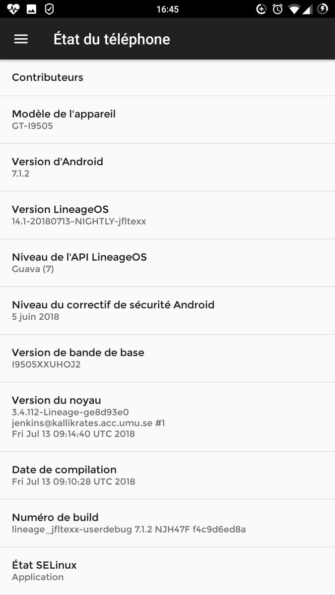 OunafFanou's tweet image. @LineageOS_ 😈
#LineageOS 
#RomManager 
#RootCheck 
#TWRP 
#GalaxyS4