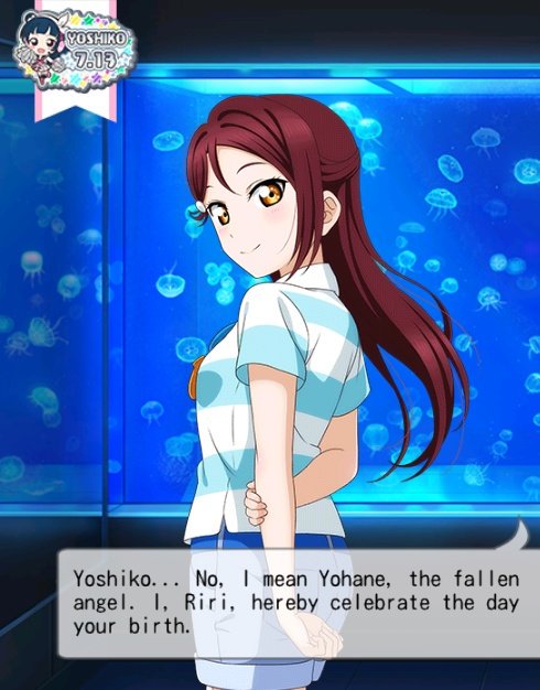 rt_your_riko's tweet photo. Riko (Happy Birthday, Yoshiko/Yohane!!) https://t.co/1RC2P8ZGPU