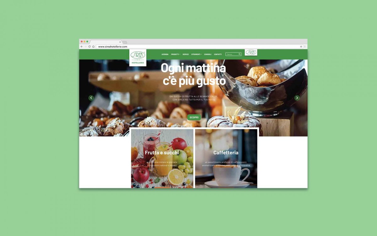 qreactive's tweet image. #CaseHistory | Il #sitoweb #SireaHotellerie si propone come punto di riferimento per gli albergatori, trasformando il servizio in albergo in un momento da valorizzare con ottimi prodotti e tante idee creative. buff.ly/2MI2oZQ