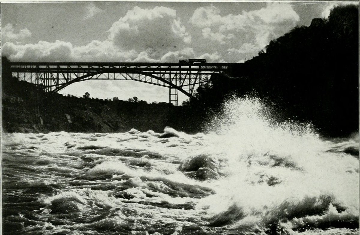 GrayLineNiagara's tweet photo. #FlashbackFriday to the Niagara Rapids in 1900! You can still see these awesome rapids (including the whirlpool at the end) from up top on our Maid in America and Rainbow Tours! https://t.co/RxHwZRkozU
#SightseeingEverywhere #NiagaraFalls https://t.co/ATJJGODvWx