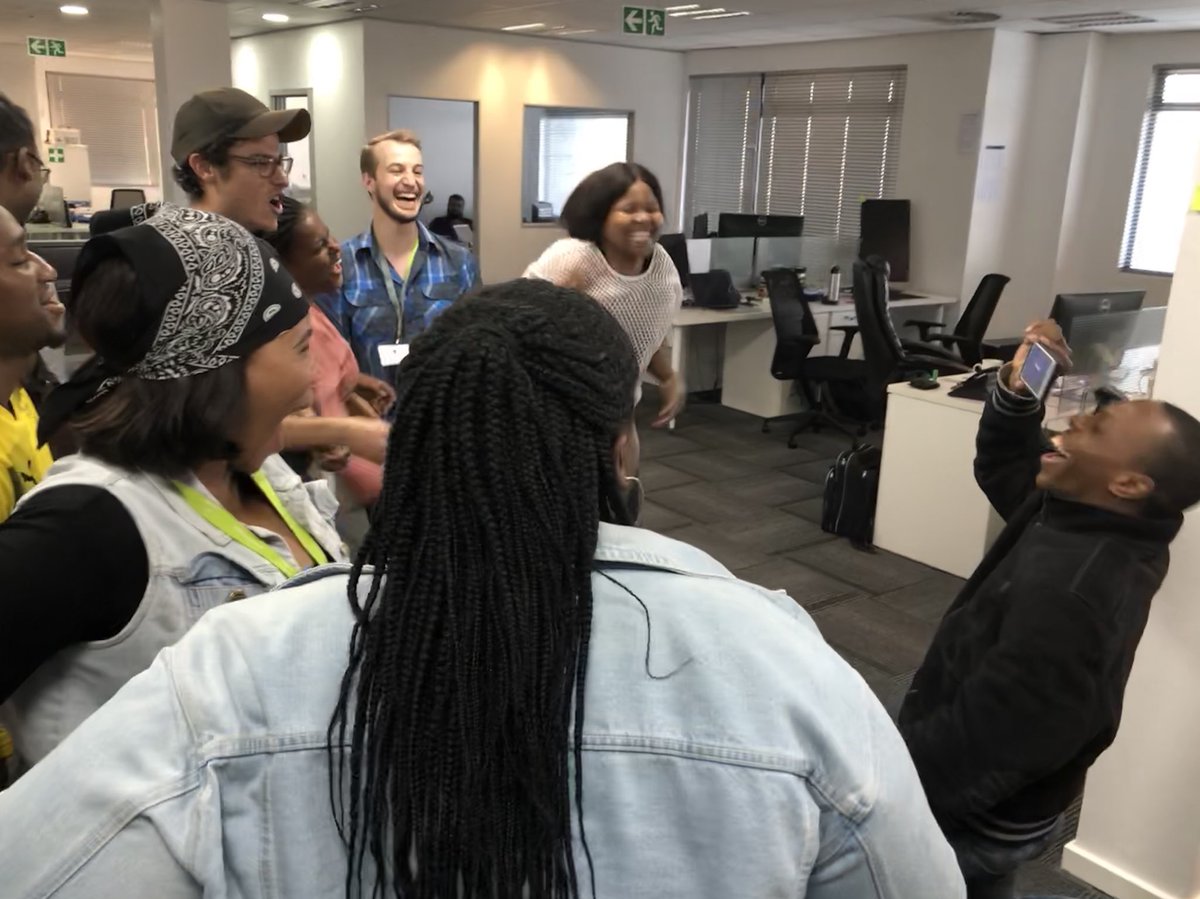 selenish's tweet photo. Itโs always a good time at @immedia #BraaiDayThe13th!
#AfricanGeeks #GeekLikeMe #WomenInTech #FridayThe13th #Friday13th https://t.co/Frse3O4PUh