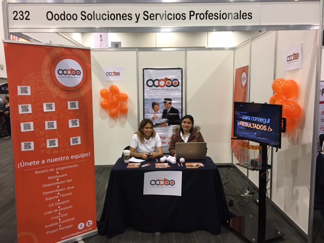 oodooMexico's tweet photo. Ya estamos en la #expoempleoocc visita nuestro stand #oodoo, tenemos varias #vacantes #TI https://t.co/p8m3HI3GAz