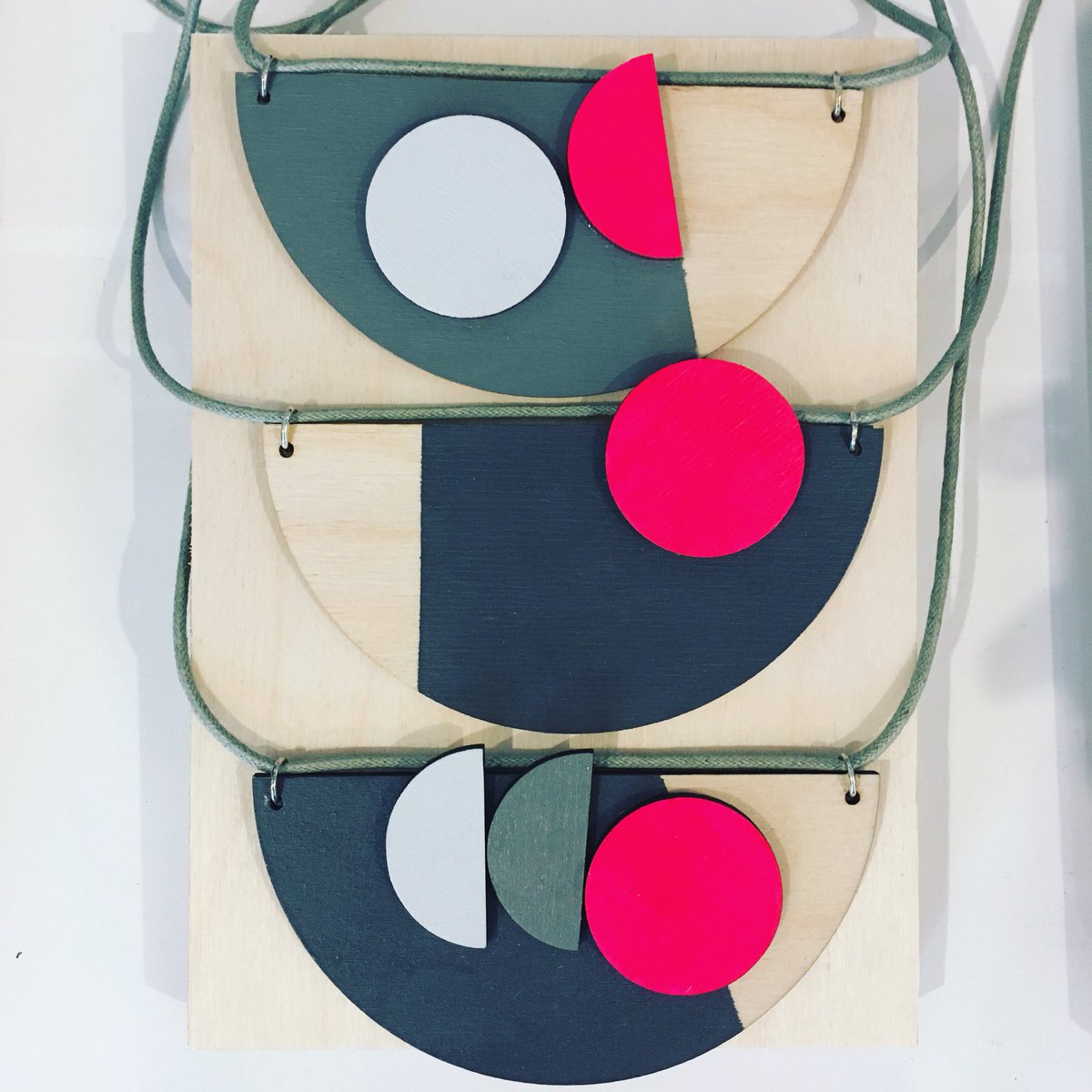 NEW: Orbit necklace’s part of <a href="/rubypaperparade/">ruth broadway</a> Space Collection. Loving the colour pop! £32