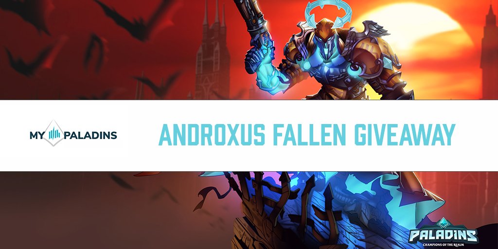 #mypaladins #ANDROXUS Fallen #Giveaway // ends 26th July 2018 ... good luck everybody: gleam.io/jUIYH/mypaladi…