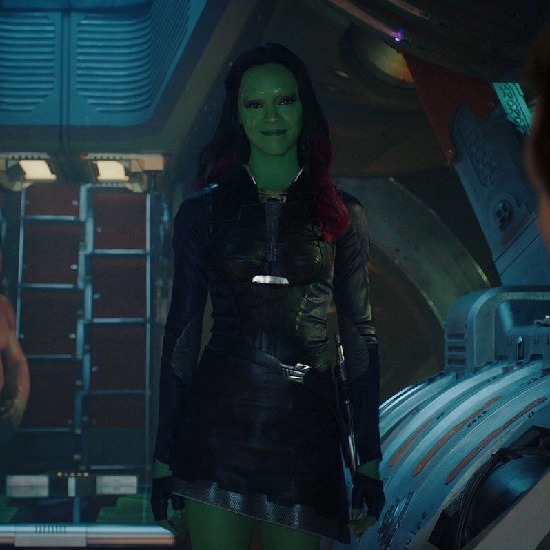 gamora + this dress. that’s it. that’s the tweet.