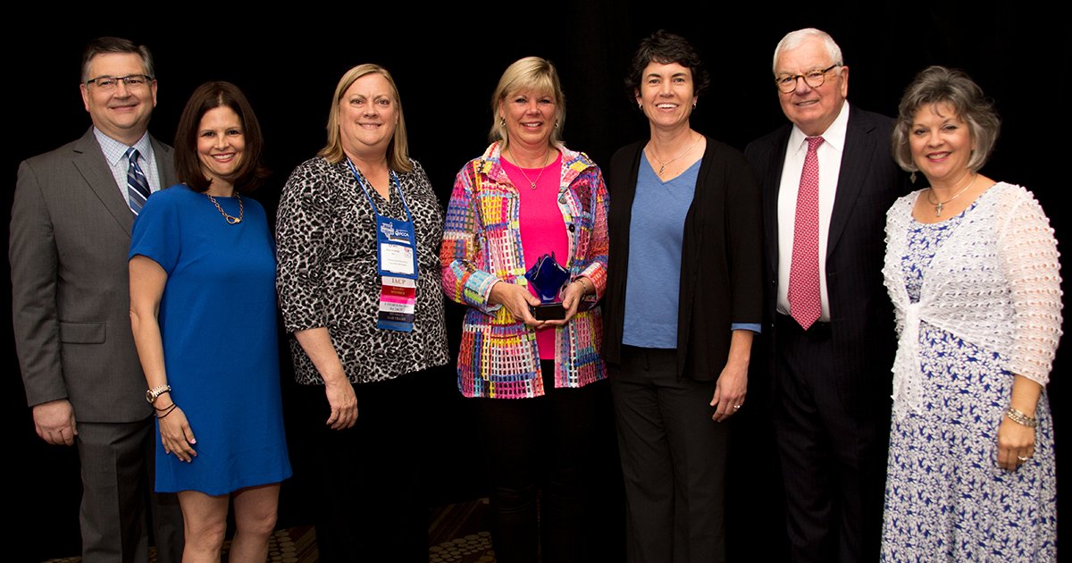 Congratulations to Sue Horton of Central Iowa Compounding, the 2018 recipient of PCCA's Evelyn Timmons Advocacy Award! Thank you for your dedication to our industry and your patients.

#CCH2018 #EmpowerEachOther