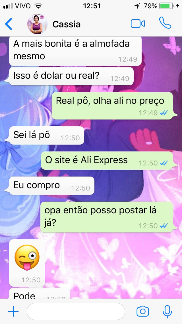 Depois de MUITA conversa sobre preços e tals eu consegui mano

AJUDA AÍ, DA RT E CURTIDA

EU SÓ QUERO A MINHA ALMOFADA KKKKJJJJJJ
